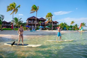 X'tan Ha Belize Beachfront Resort SUP Paddle Boarding