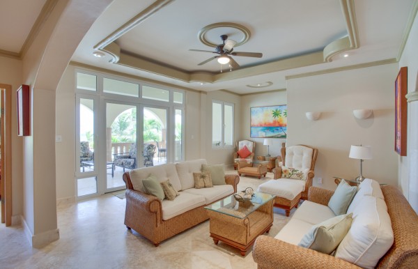 Villa Paraiso Belize Luxury Vacation Rental Living Room