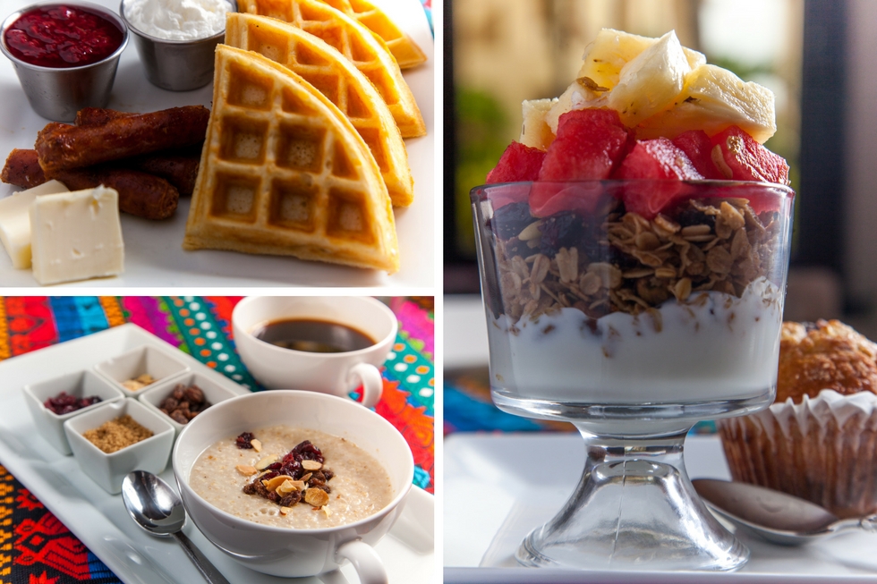 Breakfast Options at Coco Café