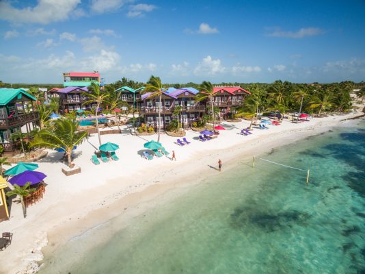 North Beach island Belize