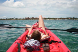 Kayaking the Reef