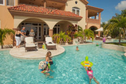 Family time by the Pool