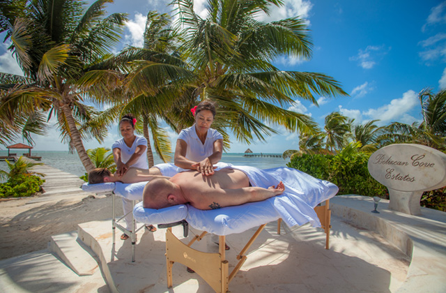 Beach massage