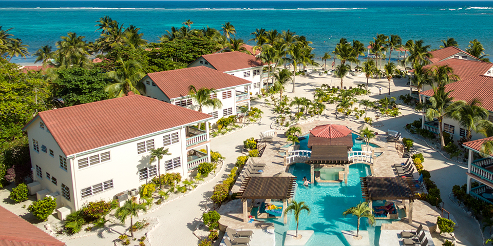 Belizean-Shores-Resort-Aerial