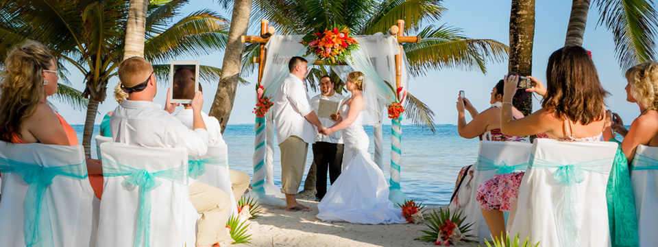 Tropical Breezes wedding package