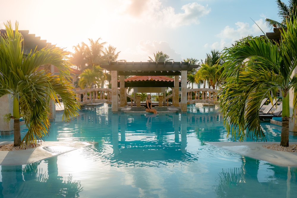 Relax by the Pool or Along the Caribbean