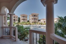 Pool view from porch