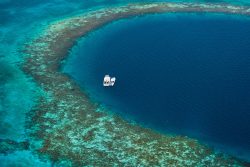 Boat in the ocean