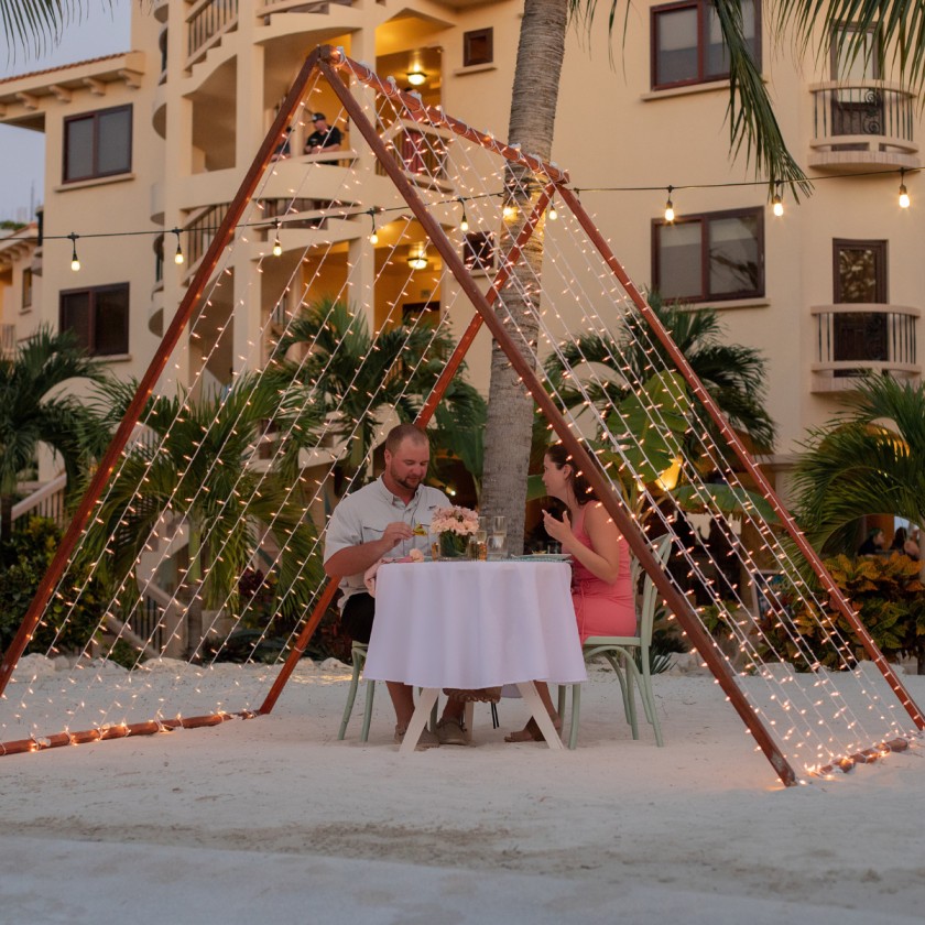 Romantic Dinner on the Beach