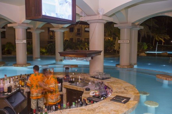 Cococabana Pool Bar Coco Beach Belize Resort