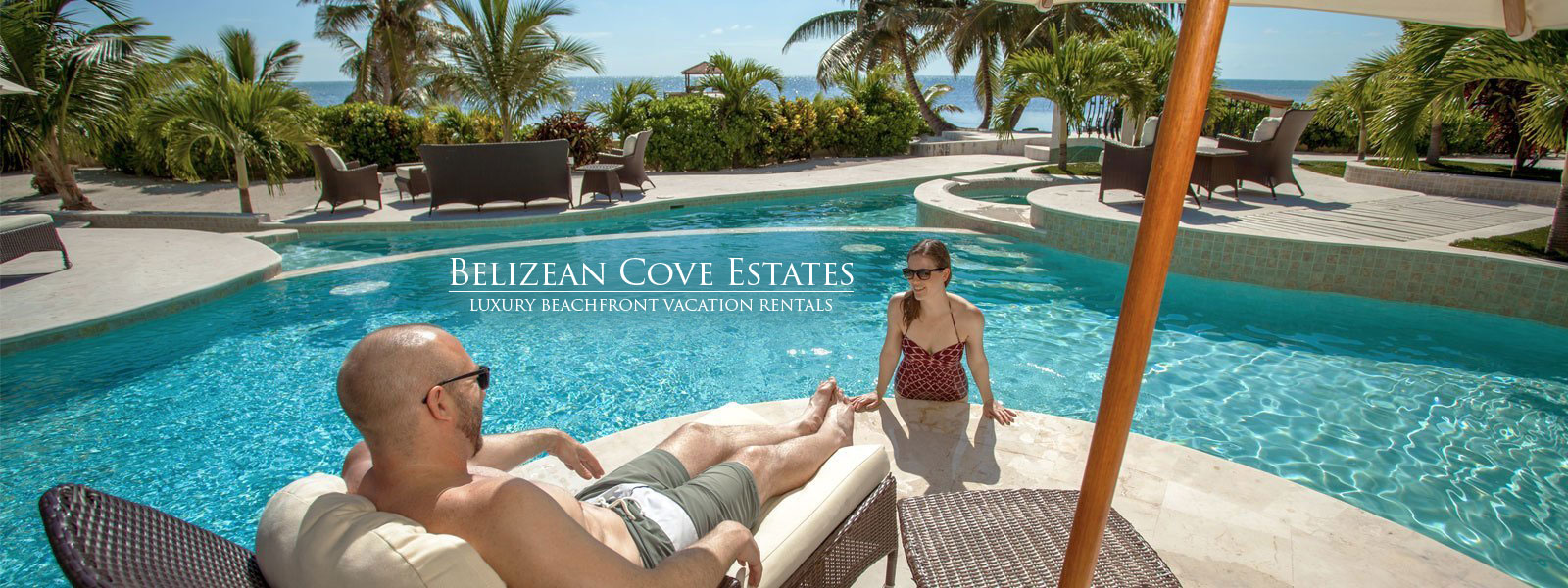 Luxurious Pools at Belizean Cove Estates in Belize