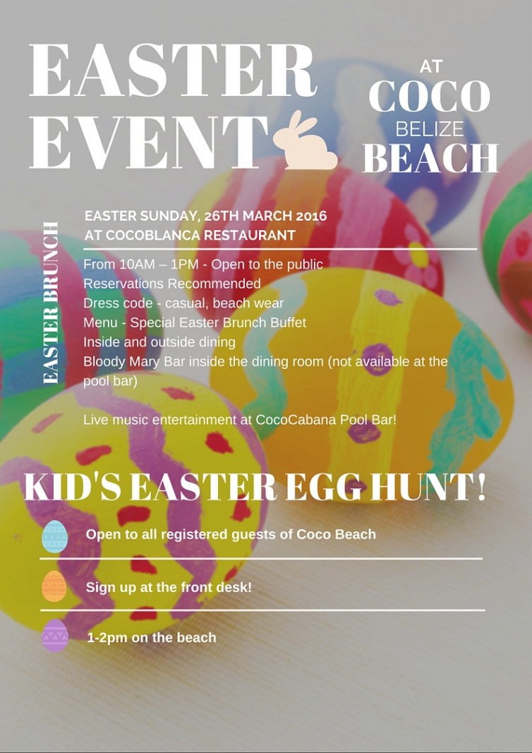 Coco Beach Easter Festivities