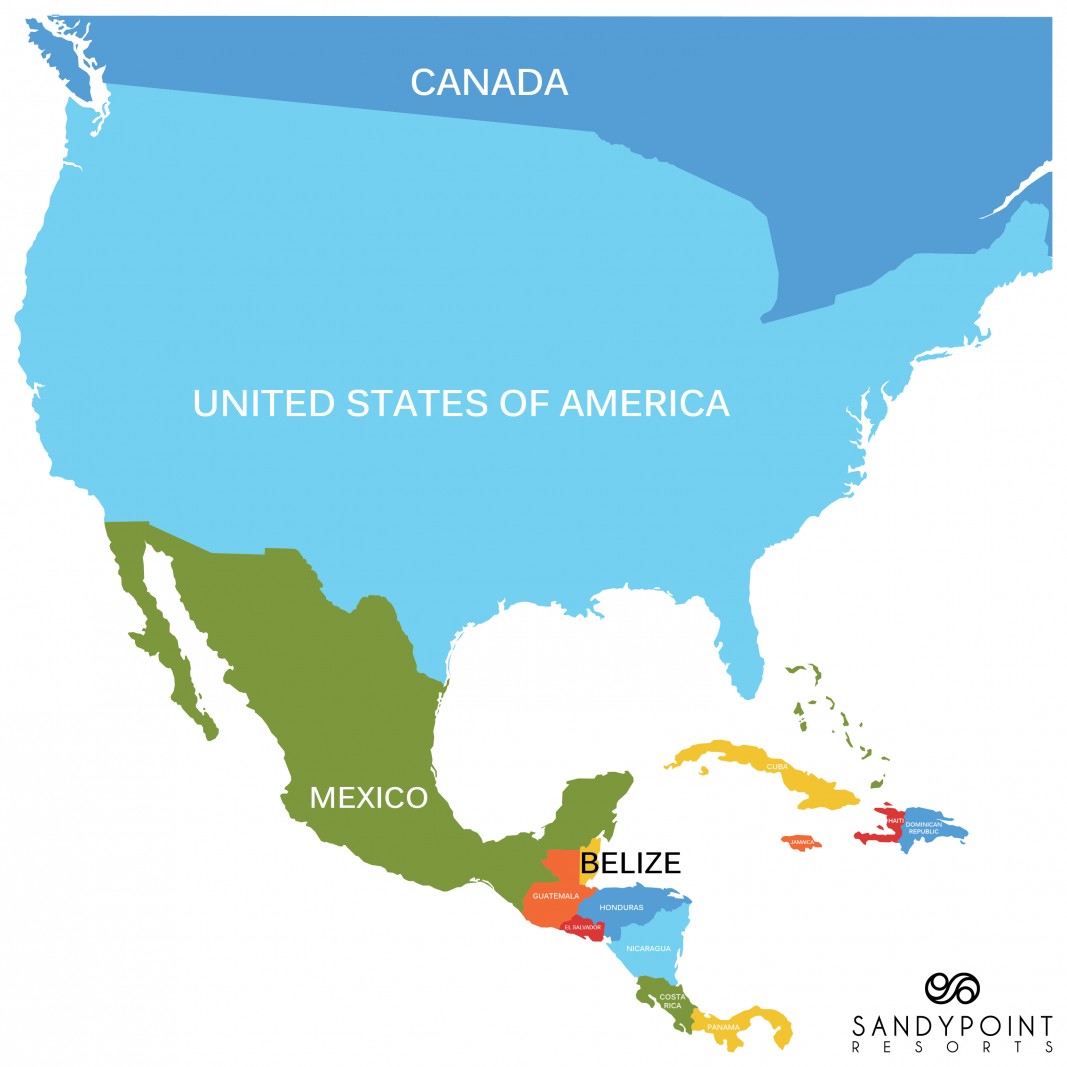 Map of North America